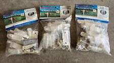 Lot Of 3 Electric Horse Fence Poly Tape Universal Tensioner W Electric Plate