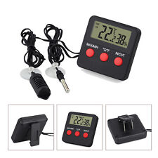 Digital Thermometer Hygrometer Inoutdoor Temperature Humidity Tester With Probe