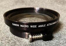 Rare Wide Angle Lens For Canon Scoopic 16mm Movie Cameras