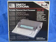 Vtg Smith Corona Pwp 90 Personal Word Processor Typewriter W Manual And Ribbon