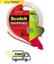 Scotch Sure Start Shipping Packaging Tape 1.88x 38.2 Yd Designed For Packing