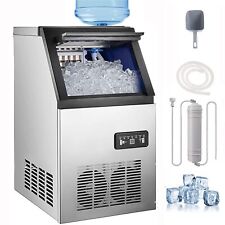 Stainless Commercial Ice Maker 90lb24h Buil-in Undercounter Ice Cube Machine