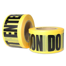 Llcc Caution Tape 2 Pack 3 Inch X 1000 Feet Warning Safety Tape Waterproof Cons
