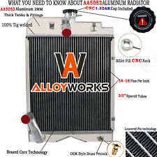 Alloyworks Radiator For Massey Ferguson Tea20 Te20 To20 To30 To35 Mf 35 202