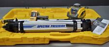 Used Spectra Precision Laser Level Ll100n W Tripodgrade Rod And Hr320 Receiver
