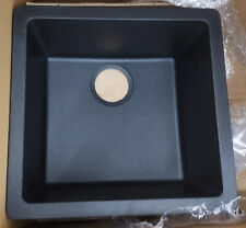 Elkay Quartz Granite Single Bowl Sink 805-black - New In Original Sealed Box