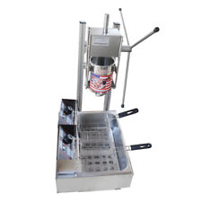 Countertop Commercial Vertical 3l Manual Churrera Churros Machine 12l Deep Fryer