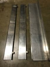 Stainless Steel Wall Mount Shelves. 2 72x71 72x13. Lot Of 3