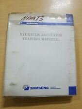Samsung Hydraulic Excavator Training Material