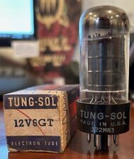 12v6gt Tung-sol Vacuum Tube Nos Teste Good On Hickok 539b