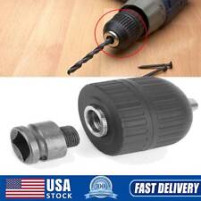 2-13mm Keyless Drill Chuck 12-20unf With 12 Chuck Adaptor For Impact Wrench