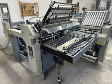 Stahl B-20 Paper Folder With Right Angle And Delivery. All Rollers Recovered