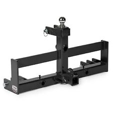 Titan Attachments 3 Point Hitch Receiver With Suitcase Rack Fits Cat 1cat 2