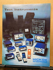 Vtg Hickok Test Instruments Catalog 1977 Equipment Multimeter Generator Tube