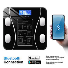 Digital Body Weight Scale Backlit Display High Precision Bluetooth Bathroomscale