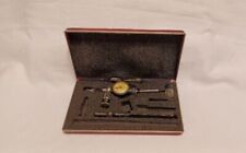 Starrett No. 711 Last Word Dial Test Indicator Set With Case