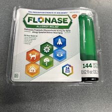 Flonase Allergy Relief Nasal Spray 24 Hour Non Drowsy 144 Metered Spray Exp 524