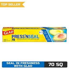 Glad Pressn Seal Plastic Food Wrap - 70 Square Feet Roll