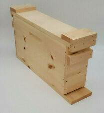 Assembled 2 Frame Nuc Deep Langstroth Beehive Box Commercial Pine