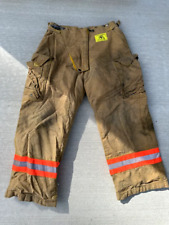 Morning Pride Firefighter Turnout Bunker Pants 36 X 28 Tan Brown - Fast Shipping