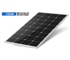 100w 12v Mono Solar Panel 100 Watt Off Grid Battery Charge Power Home Rv Trailer