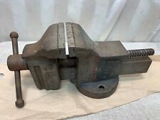 The Columbian No 144-a 4 Bench Vise 5.5 Throat 21 Lbs Made In The Usa