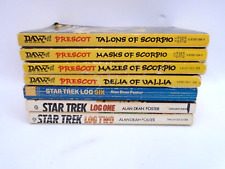 Random Vintage Science Fiction Fantasy Book Bundle Star Trek Log Dray Prescot