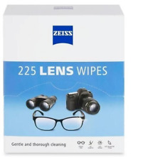 Zeiss Lens Wipes Pre-moistened Eye Glass Cleaner Wipes 225 Count