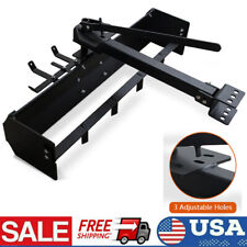 42 Tow Behind Box Scraper Lawn Tractor With Tractor Box Blade Hitch Tow Black