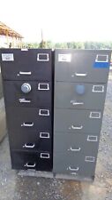 Mosler Safefile Cabinet 5 Drawer With Combination Lock Combination Included