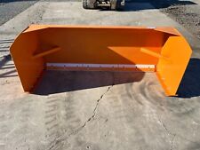 Wolverine 86 Snow Plow Pusher Attachment For Skid Steer