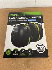 Brand New Isotunes Landscaper Electronic Earmuffs With Bluetooth Osha Compliant