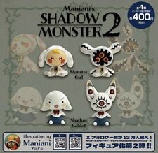 Maniani Characters Capsule Toy Shadow Monster Ver2 Complete Set Of 4