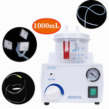 Portable Dental Suction Machine Oral Emergency Vacuum Phlegm Suction Unit New Us
