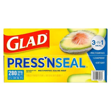 Glad Pressn Seal Food Plastic Wrap 280 Sq. Ft. 2 Pk. Free Shipping