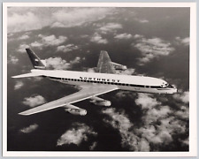 Northwest Airlines Dc-8 Real Photo In Flight Passenger Aircraft 8x10 Photograph