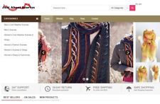 Make Money Sell Scarves Affiliate Auto Drop Shipping Website Free Hosting.