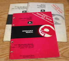 John Deere Lot Of 3 Operators Manuals 420 430