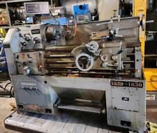 16 X 30 Victor Engine Lathe 15 34 Swing Over Bed 2 Spindle Bore Dro