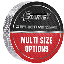Flexible Reflective Tape White Silver Multi Size High Intensity Grade Brand New