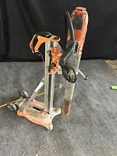 Husqvarna Construction Dms240 Core Drill With Dms160 Stand Working Tested