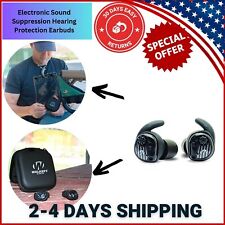 Electronic Sound Suppression Hearing Protection Earbuds For Shooting Hunting