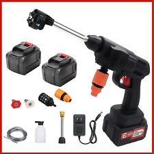 6-in-1 Cordless Power Washer Max 4000 Psi Portable Pressure Washer 2 Batteries