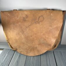 Rare Usps Us Stamped Official Leather Mail Postal Carrier Bag 19wx15h Watts 1970