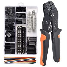 Crimping Tool Kit Awg2317 Selfadjustable Ratchet Wire Crimper Plier Set Crimping