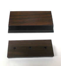 8 Sets Trophy Parts For 2 Post Style Walnut Finish Weighted Base And Lid Sb73uwa