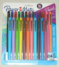 Paper Mate 07 Mm 24 Felt Tip Pens - Assorted Colors 1978998