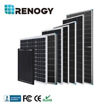 Renogy 50w 100w 115w 175w 200w 220w Solar Panel 12v Mono Off Grid Rv Caravan