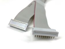 1pc 20 Pin Male To Male Idcipc Dip Plug 2mm Pitch 18 Inch Flat Ribbon Cable