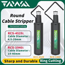 Tawaa Round Cable Stripper Cable Knife Wire Fiber Stripper Rcs-4529 Rcs-1940